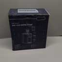 SHARDOR Single Serve Coffee Maker 2.0, Hot and Iced Coffee Machine for K Cup Pods & Ground Coffee, 6 to 14 oz Brew Sizes, 50 oz Removable Water Tank, Bold Brew Setting, Stainless Steel, Black