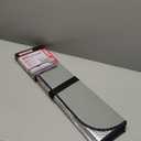 Motor Trend Gray Accordion Folding Car Windshield Sun Shade - Blackout Sun Visor for Car Windshield - Foldable Jumbo Sunshade and Front Window Truck Sun Screen for UV Sun Protection - 66 x 27