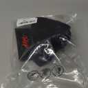 THE GYM PEOPLE Women's High Waist Workout Shorts Stretchy Tummy Control Yoga Biker Running Shorts with Pockets (Black), Size S