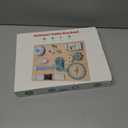 ATOYUS Montessori Busy Board Toys for Toddlers, Wooden Sensory Activity Toys for Kids, Learning Educational Travel Toy, Fine Motor Skills Christmas Birthday Gifts for Boys Girls