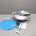 12 Inch Aluminium Rotating Cake Stand Turntable, Cake Decorating Kit Supplies with Icing Piping Tips, Frosting Spatulas, Pastry Bags, Scrapers and Other Cake Decorating Tools (85Pcs)