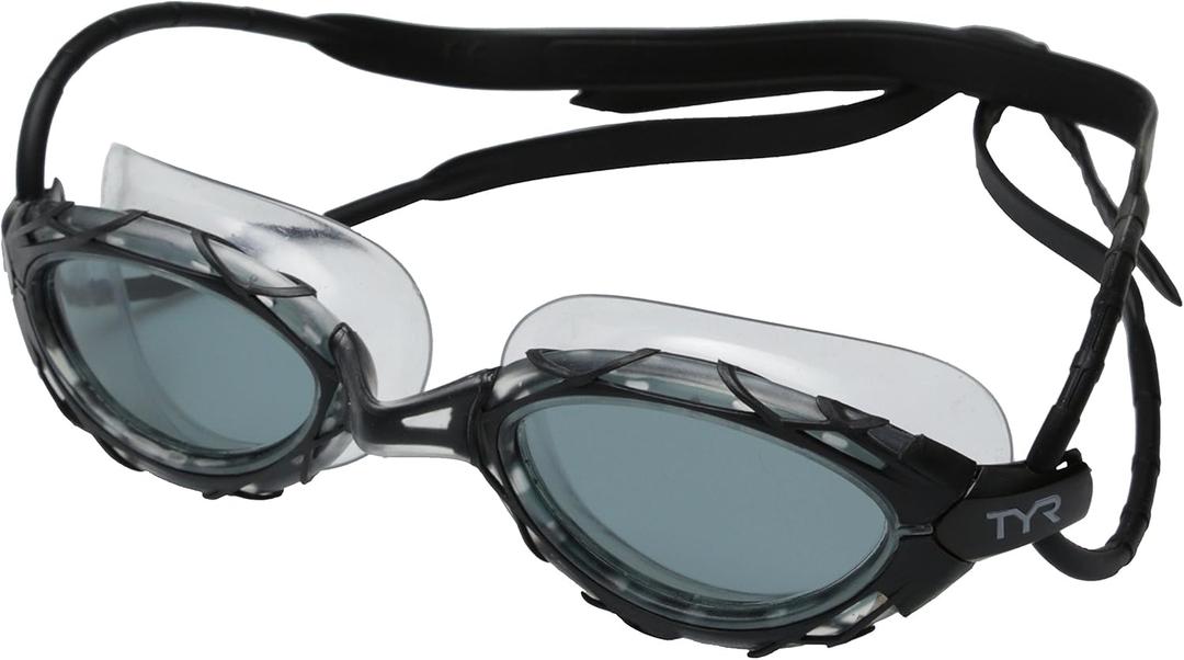 TYR Nest Pro Performance Swim Goggles (Smoke)