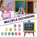 2 x Decorative Bulletin Board Borders Set - 12 Rolls 393.6 Ft Colorful Wave Shape Border Trim for Classroom, Office, School Decorations - Teacher Decor Borders for Bulletin Boards, Wall & Theme Supplies