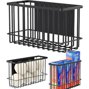 Magnetic Basket Fridge Lint Bin Dryer Ball Holder Laundry Room Organization Home Storage for Class Office School
