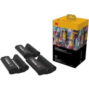 KODAK Dock Plus & Dock Photo Printer Cartridge PHC-120 - Cartridge Refill & Photo Sheets - 120 Pack,Black