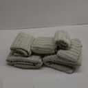LANE LINEN 100% Cotton Luxury Towel Set for Bathroom - 18 Pieces, Ring Spun - Plush, Soft & Highly Absorbent - 4 Shower Towels, 8 Washcloths, 6 Hand Towels - Complete Bathroom Towel Set - Oil Green