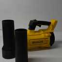 20V Cordless Leaf Blower, Turbo Boost 600 CFM/125 MPH Compatible with DeWALT 20V Max Battery, Brushless Motor, Ergonomic 3.6LBS for Driveway & Yard, Tool Only