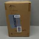 Alera ALE Traditional Banker's Lamp, 16"High, Amber Shade with Antique Bronze Base