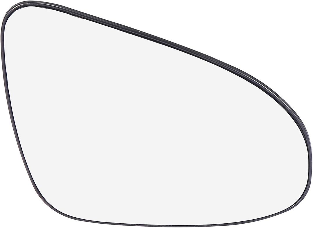 X AUTOHAUX Car Rearview Right Side Non-Heated Mirror Glass with Backing Plate 879080D590 for Toyota Yaris 2012-2017