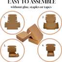 Shipping Boxes 9x5x2 inch 50 Pack,Brown Corrugated Boxes Mailer Packaging for Mailing Small BusinessE-Commerce Gift Boxes for Wrapping Present Moving Storage Heavy Duty Recycled Cardboard Boxes