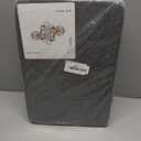 GRANNY SAYS Closet Storage Baskets, Collapsible Fabric Storage Bins with Metal Frame, Clothes Organizer Bins, Large Baskets for Shelves, Dark Gray, 4-Pack