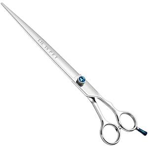 LILYS PET HIGH-END SERIES 10" Japanese 440C Stainless steel Professional Pet Grooming Cutting Scissors With Beautiful Blue Screw (10")