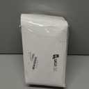 Qunclay 24 Pcs Velvet Hangers Shoulder Form Shaper Black Pads Flocking and Plastic Shoulder Protectors for Velvet Flocking Hangers Measuring 0.2 Inch in Thickness