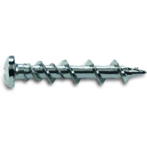 Powers Fastening Innovations 02316 Wall-Dog - 1/4-Inch by 1-1/4-Inch Zinc Pan Head Light Duty Anchor, 100 Per Box
