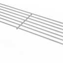 Uniflasy 25" Stainless Steel Warming Rack for Weber Spirit 300, Grill Parts for Weber Spirit 2 300 Series Grills with Front Control Knobs, Replacement Part for 7641