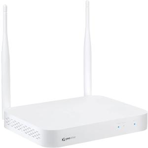 10 Channel 4K 8MP Wi-Fi Network Video Recorder NVR System with Built-in Speaker, Dual Wi-Fi Routers Inside, Supports up to 10 Cameras, Record to HDD or microSD Card, Human Detection