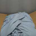 Bedsure Tufted Boho Comforter Set King Size - Light Blue Boho Bed Set, GentleSoft 3 Pieces Farmhouse-Style Embroidery Bedding, Gifts for Woman, Soft Jacquard King Comforter for All Seasons, King, 20 - Light Blue - Elegant