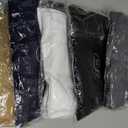 5 Pairs Plain Plus Size Compression Socks for Men & Women Wide Calf 20-30 mmHg Graduated Compression Stockings White Black Grey Navy Blue Nude Seamless Vetmed Reindeer Plantar Fasciitis(Plain,2XL-3XL)