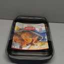 GoodCook Everyday Nonstick Large Roast Pan with Rack, 15 x 11 Inch, Gray