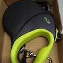 Fida 30ft Upgraded Retractable Dog Leash, Heavy Duty Pet Walking Leash for Medium/Large Breed up to 110 lbs, 360 Tangle-Free Long Retract Dog Lead, Soft Grip, One-Hand Brake, Neon Yellow