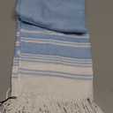 100% Cotton Mariposa Peshtemal Towels Turkish Beach Towels (Turquoise)