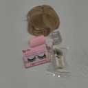 Rich Choices Hair Toppers for Women Real Human Hair 3603D Clip in Bangs 100% Remy Human Toppers with Bang for Thinning 150% Density Lace Base 08 Inch #12P613 Golden Brown Highlight Bleach Blonde
