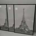 upsimples 16x24 Picture Frame Black 3 Pack, Scratch-Proof Poster Frames 16 x 24 for Photo Gallery - Slide-In Strips, Horizontal or Vertical Wall Mounting