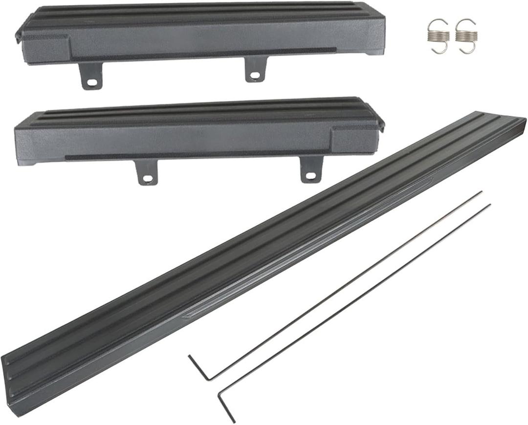 WFLNHB Tailgate Flexible Step Trim Molding Cap 3 Pieces Kit 9L3Z-9940602-BA 9L3Z-9941018-AA 9L3Z-9941019-AA Replacement for 2009-2014 F150