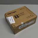 Vortopt Advanced Sink Faucet Filter,NSF Certified Faucet Installation System,400 Gallon Capacity,Can Reduce 99% Chlorine and Odors,with 1 Water FilterT1-White