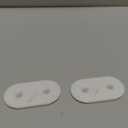 screw connector, for furniture, (white)