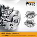 PAROD 18B5263 18B5262 Rear Disc Brake Caliper with Bracket Fit for 2011-2019 Ford Explorer, 2010-2014 Flex, 2013-2019 Taurus, 2010-2014 Lincoln MKT Left&Right