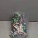 Sea Team 60mm/2.36" Set of Colorful Painted Sparkling Ornaments and Hanging Baubles for Christmas Tree - 30 Pieces (Elfe)