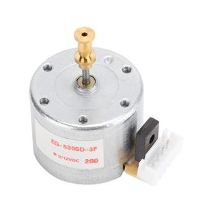 Replacement Motor for Record Player, 3-Speed 33/45/78RPM CW Turntables Motor with 25mm Mount Hole, Universual for Most 3-Speed Vintage Record Player