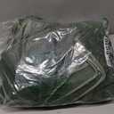 REDKISS 6-Piece Bath Towel Set - 2 Washcloths, 2 Hand Towels, 2 Bath Towels | Ultra-Fiber Coral Fleece, Super Absorbent, No Lint & No Fading | Perfect for Bathroom, Spa, Gym | Family -Olive Green