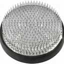 Eggone Flower Frog Stainless Steel Japanese Ikebana Pin Frog Floral Arrangement Holder Kenzan Flower Vase Round Metal Flower Arranger Tool (3.2inch / 80mm)