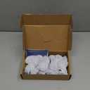 Sunlit Luxury Design Round Blue Diamond Crystal Gem Bling with Glide Balls Shower Curtain Hooks, Rust Proof Metal Rhinestones Glam Shower Curtain Rings-10 Pack