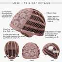 Alanhair Ombre Brown Wigs for Women,Shoulder-Length Layered Wigs with Bangs Heat Resistant Synthetic Fibre Wigs