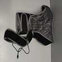 Red Light Therapy for Shoulder with Heat & Massage, 6 Modes 5000mAh Cord-Free Controller Infrared Light with 216 Beads 660nm & 850nm Portable Heated Shoulder Pad, Last 110-240mins