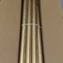 Gold Decorative Curtain Rods for Windows:Adjustable Farmhouse Curtain Rod for Bedroom Living Room,Heavy Duty Rustic Drapery Rods with Vintage Swan Finials Easy Install,Brass Gold 2 Pack 18-45"