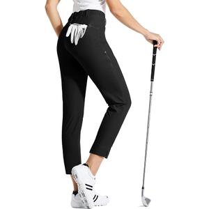 Will t Women's Golf Pants With Pockets Black 15 Will t Women's Golf Pants With Pockets Black 15