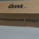 ANT Ivory White, 24" x 30, Permanent Vinyl Roll, Adhesive Vinyl Roll, for DIY Project, Decal, Sticker, Compatible with Cricut, Cameo, Silhouette, Weather-Resistant