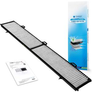 Certified MERV 13 Cabin Air Filter with Activated Carbon, CF10727 for BMW 128i,135i,135is, 325i, 325xi, 328i, 328i xDrive, 328xi, 330i, 330xi, 335D, 335i, 335i xDrive, 335is, 335xi, X1