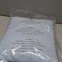 BLOOMHAVEN King Comforter Set - 7 Pieces Blue Classic Puff Floral Bedding Sets for All Seasons, Shabby Chic Farmhouse Bed in a Bag King with Wildflowers Fluffy Comforter, Sheets, Pillowcases & Shams