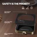 Maestri House Mug Warmer, Electric Coffee Cup Warmer for Desk with 3-Temp Settings,Auto Shut Off, Constant Temperature Heating for Beverage, Milk, Tea and Hot Chocolate at Home & Office (Gold)