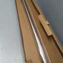 Ivilon Drapery Window Curtain Rod - End Cap Style Design 1 Inch Pole. 28 to 48 Inch Color Warm Gold
