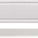 2 PCS Fast-Drying Stone Trays for Bathroom Sink & Kitchen Counter, Water Absorbing Diatomite Sink Coasters, Vanity Tray, Hand Soap Holder with Anti-Skid Pads (11" x 4.7" White)