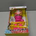 Tower Gumball Machine for Kids - 10" Gum Machine Toy Bank - Candy Machine Dispenser Includes 25 Dubble Bubble Gum Balls - Candy Dispenser Machine Christmas Gift Toys for Girls and Boys - Playo (Pink)