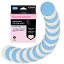 Bamboobies Overnight Nursing Pads, Ultra-Soft Velour, Reusable and Washable for Nightly Use, Leak-Proof Pads for Breastfeeding, 24 Pads