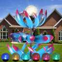 Wind Sculptures & Spinners Spinners for Yard and Garden Metal Kinetic Wind Sculpture Outside Sculptures for Yard Art Garden Lawn Decor