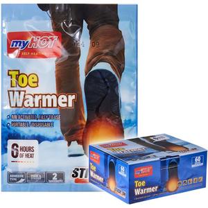 Hand & Toe Warmer 40pack, 60pack, Long Lasting Heat, Air-Activated, Adhesive Warmers for Outdoor Sports, Camping, Winter Commutes - Made in Korea